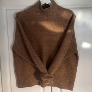 H&M Camel Tan Knit Sweater